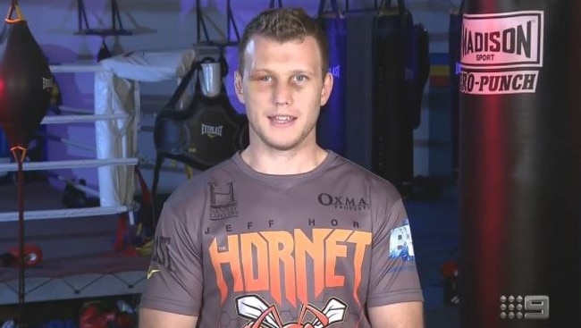 Jeff Horn is pretty confident in his chances against Floyd Mayweather.