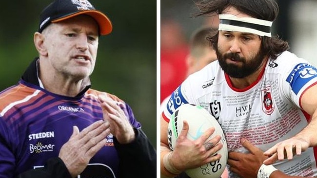 Michael Maguire didn’t have a spot for Aaron Woods at Wests Tigers.