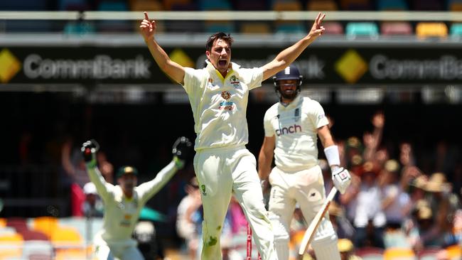 Pat Cummins was captain fantastic on debut. Picture: Chris Hyde/Getty