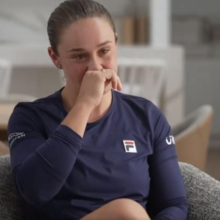 Ash Barty announced her retirement from tennis in a video chatting to former doubles partner and good friend Casey Dellacqua.