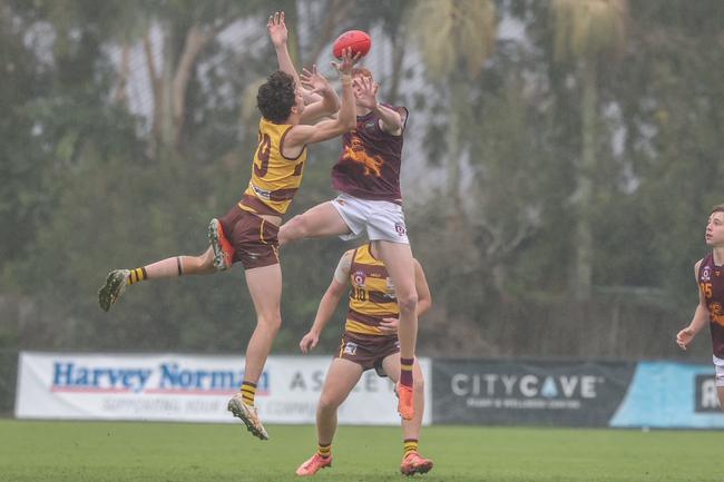 QAFL colts footy between Aspley and Palm Beach Currumbin