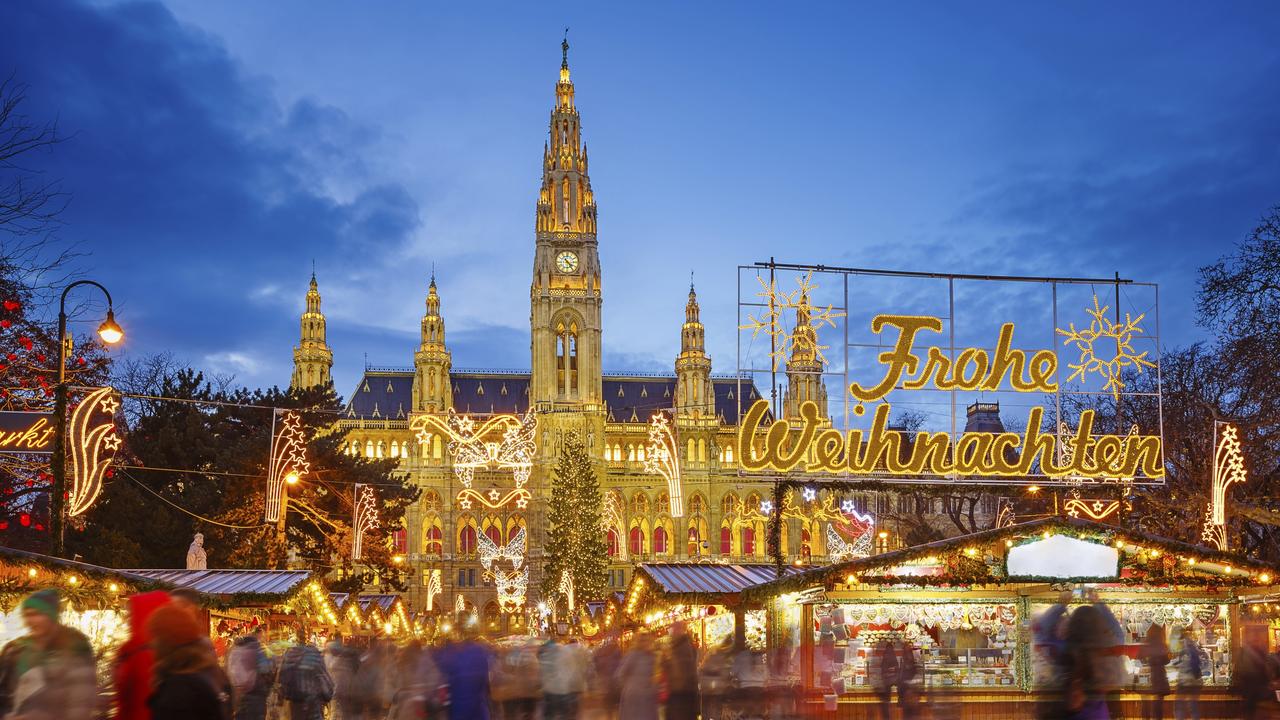 A Christmas market in Vienna, Austria. Picture: iStock