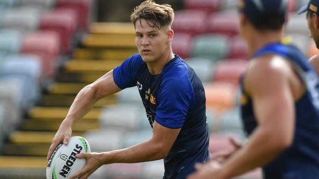 Michael Bell training for North Queensland Cowboys.