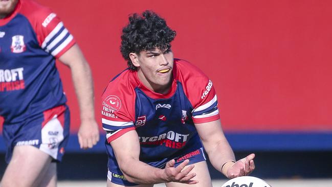 Runaway BayÃs Zane Lothian in the A-grade fixture between Runaway Bay and Tugun at the Kevin Bycroft fields.Picture: Glenn Campbell