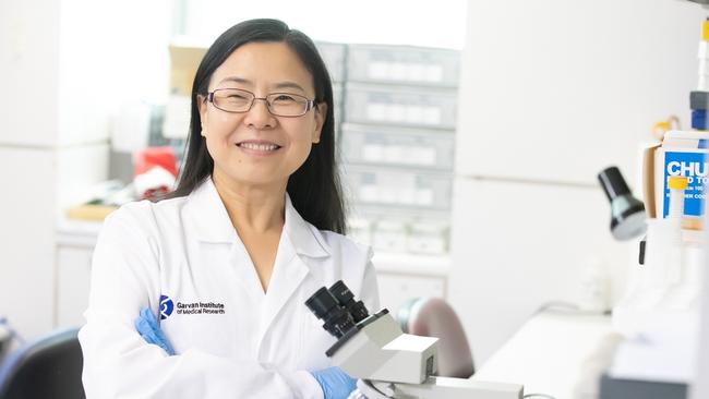 Garvan Institute researcher Dr Yanchuan Shi who is developing a fat blasting pill.