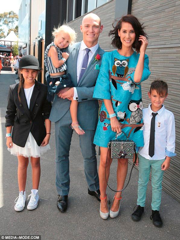 She split from ex-husband Michael Klim in 2016 and they share three children together