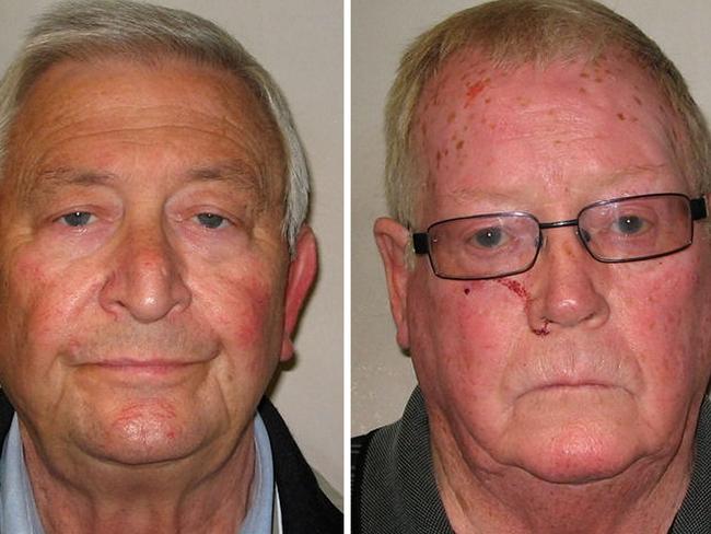 Terry Perkins (left) and John Collins.
