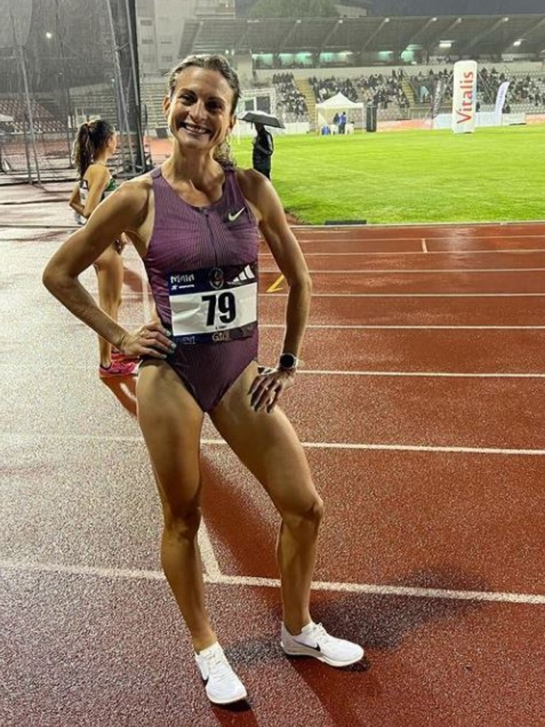 She’s a track star. Picture: Instagram/Alice Finot