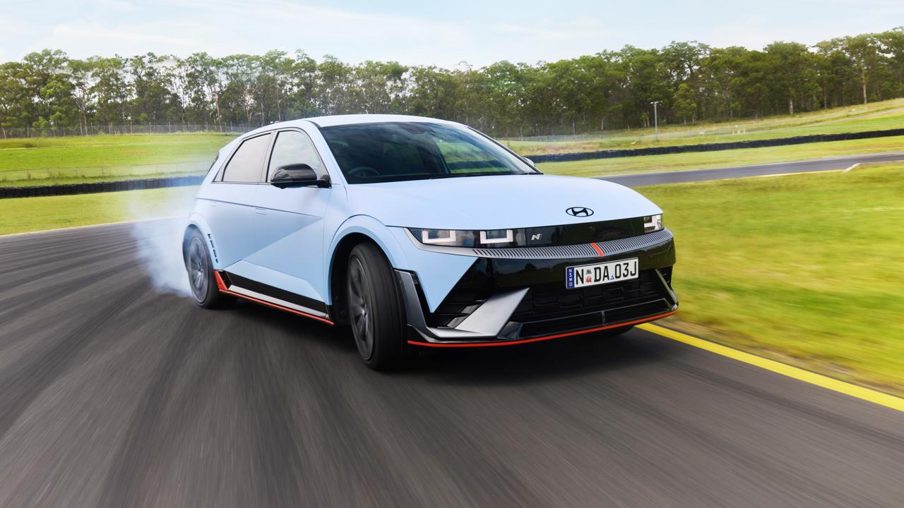 The Hyundai Ioniq 5 N delivered driving thrills at Sydney Motorsport Park.