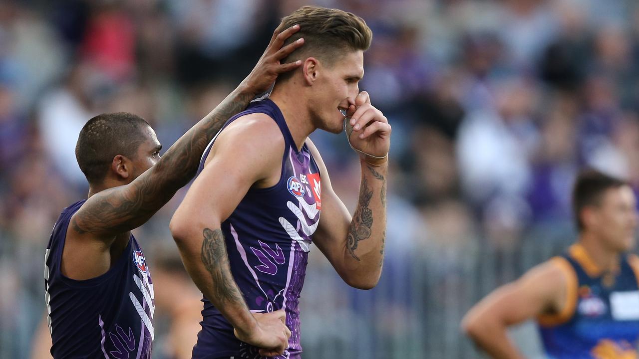 Rory Lobb of the Dockers could miss the rest of the season.