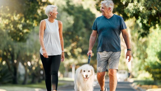 When you’re walking for exercise, proper form is essential.