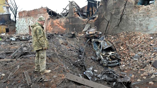 Ms Paievska was captured after Russian forces besieged the port town of Mariupol in March 2022. Picture: Sergey Bobok/ AFP