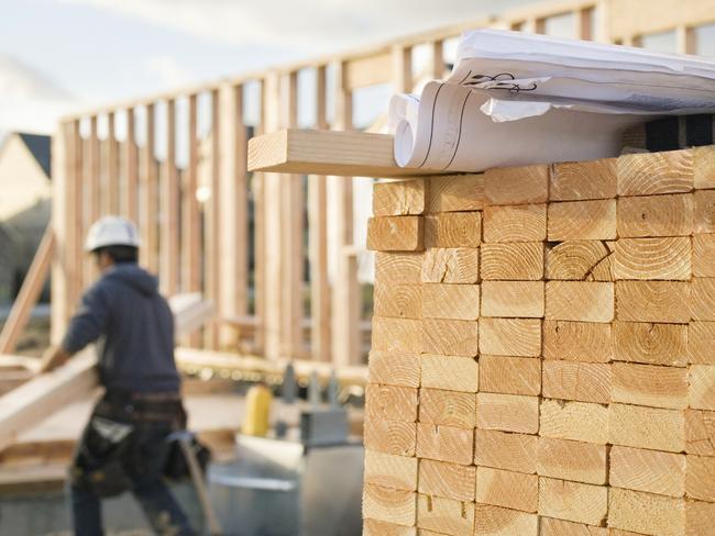 Orders in the building industry have declined over the past month