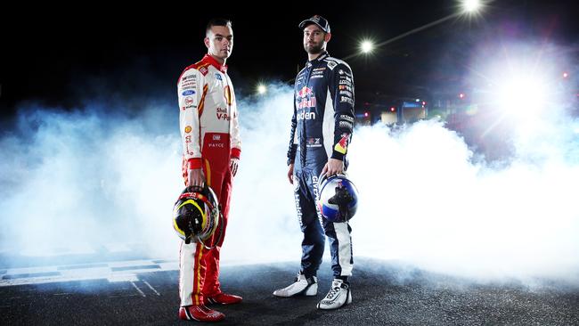 Scott McLaughlin and Shane van Gisbergen. Picture: Tim Hunter