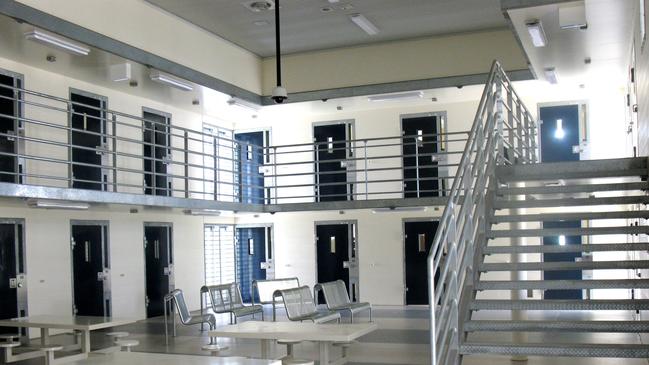 A high-security cell block at the Southern Queensland Correctional Centre at Gatton.