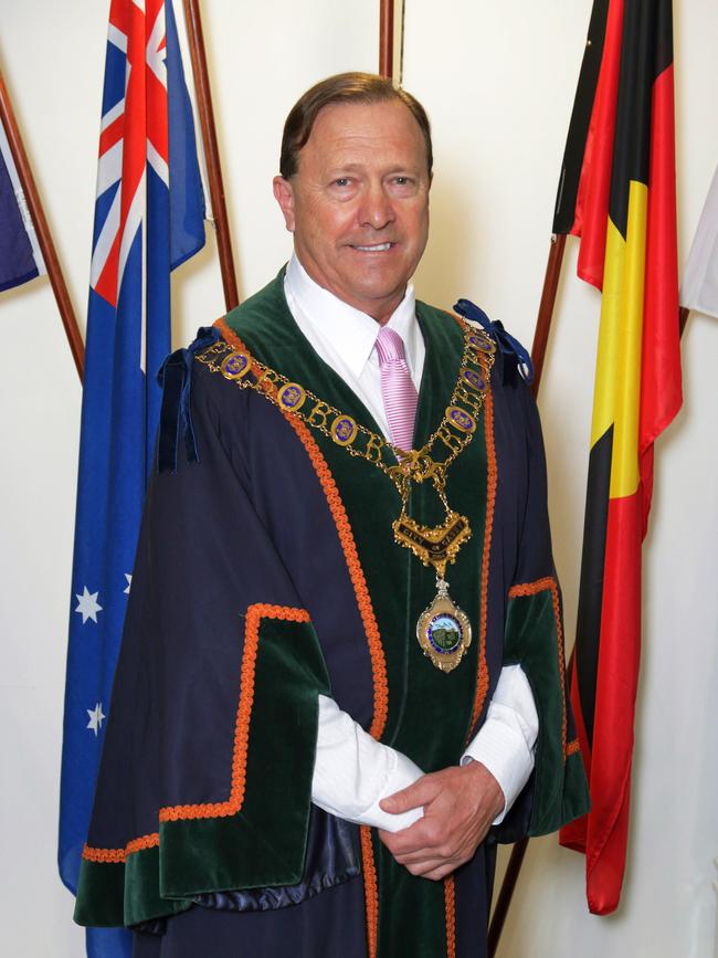 Casey councillor Geoff Ablett when mayor in 2013.