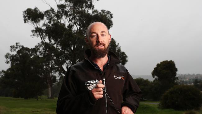 Pat McMahon Clarence Council resident and member of Rosny Golf Club till the day the course closed. He is still hopeful the golf course can be saved from permanent closure. Picture: Nikki Davis-Jones