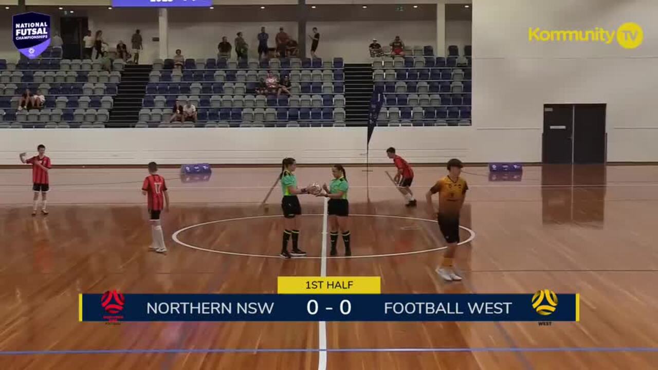 Replay: Football Northern NSW v Football West (U14 Boys) - 2025 National Futsal Championships Day 3