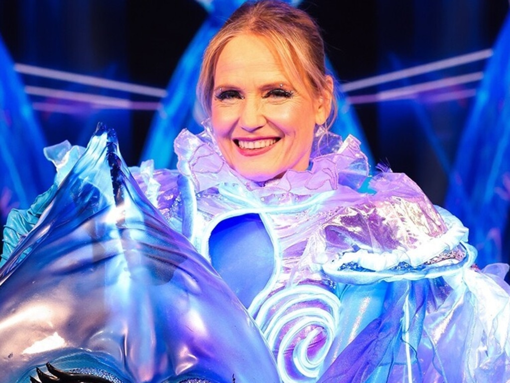 Shaynna Blaze was unmasked as Bluebottle on Monday's Masked Singer.