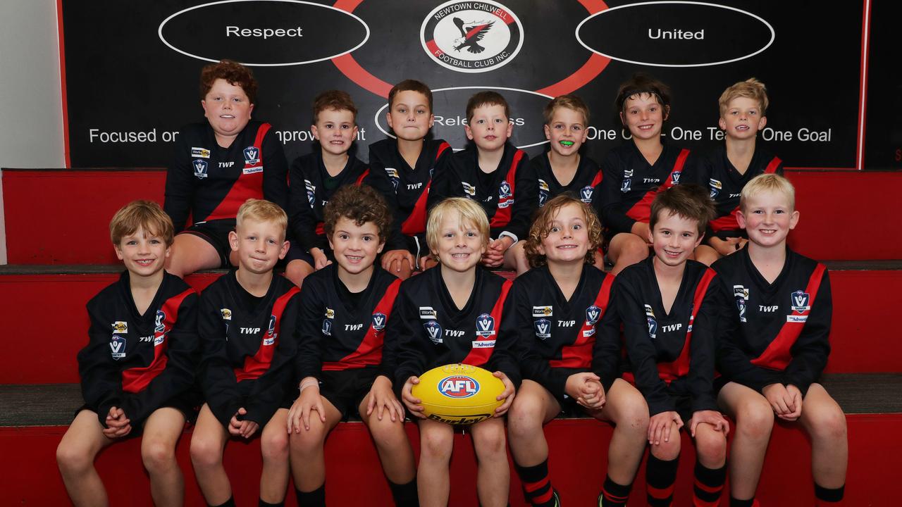Newtown Chilwell Jones under-9 football team. Picture: Alan Barber