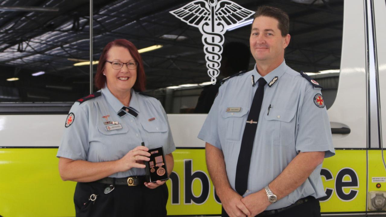 Debra Walters and Acting Assistant Commissioner Matt Green.