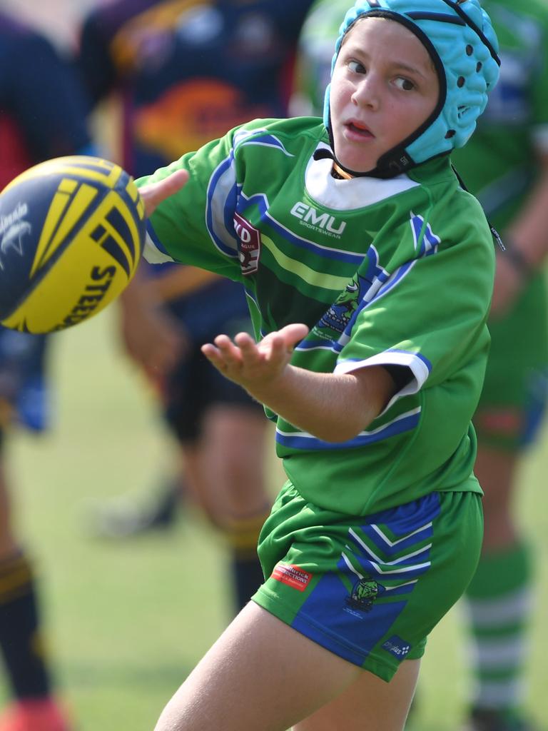 Teams play for Laurie Spina Shield at Brothers at Kirwan. Proserpine Whitsundays BrahmansBeau Vella. Picture: Evan Morgan