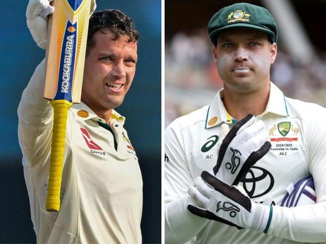 Alex Carey has impressed with the bat and gloves. Photos: Getty Images/AFP