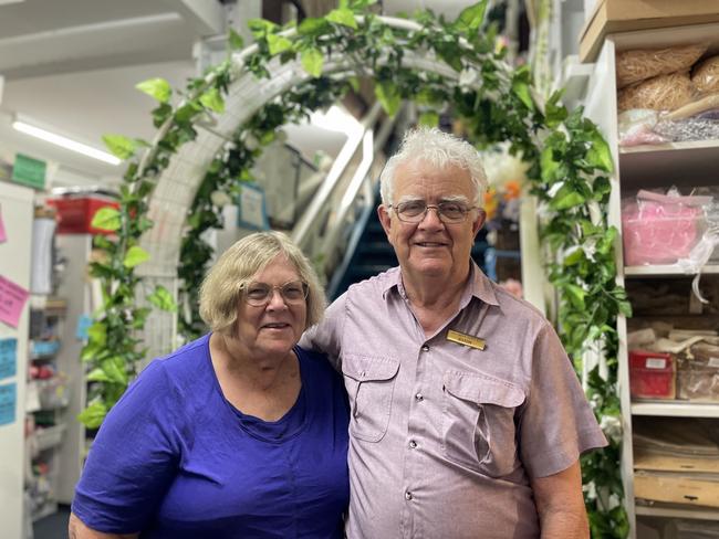 Olive and Haydn Tunnah opened D.I.Y. Party Supplies on Wood St in 1995.