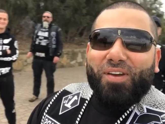 Tajjour said he has to avoid both his bikie mates and regular citizens because of anti-consorting laws.