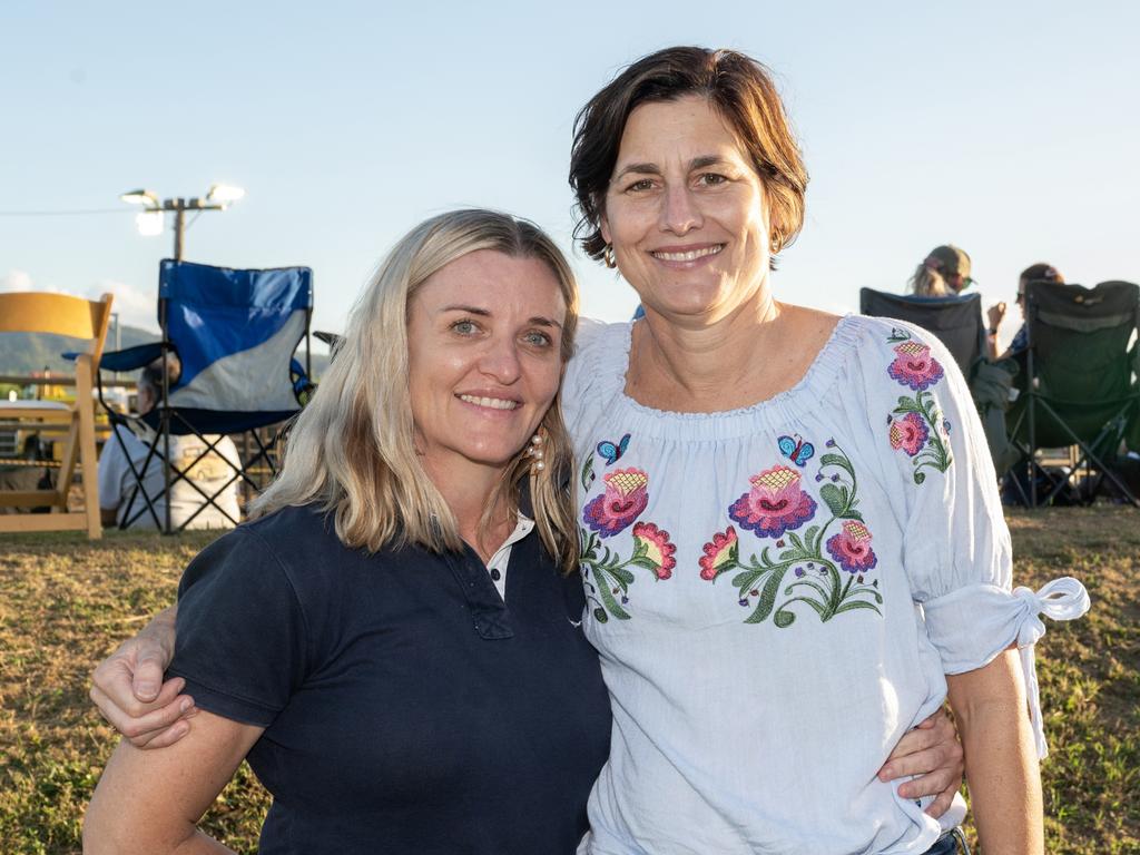 Balinda Gall and Sharee Corby at Gargett Rodeo Saturday 3 June 2023 Picture: Michaela Harlow