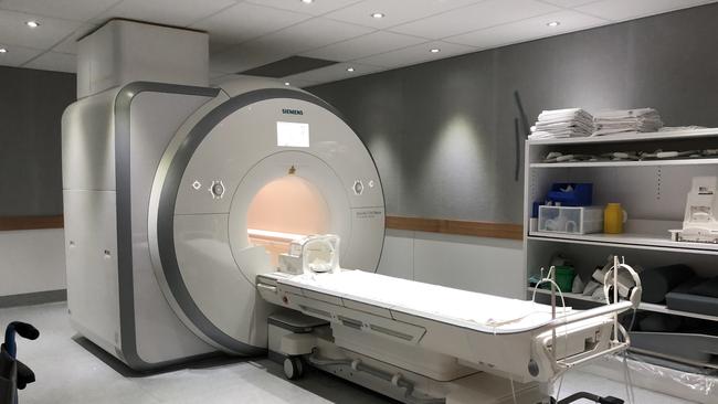 St Andrew's War Memorial Hospital's MRI machine. Photo Amanda Horswill