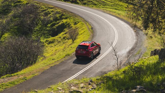 Don’t ask too much of the Eclipse Cross and it remains stable and well-planted.