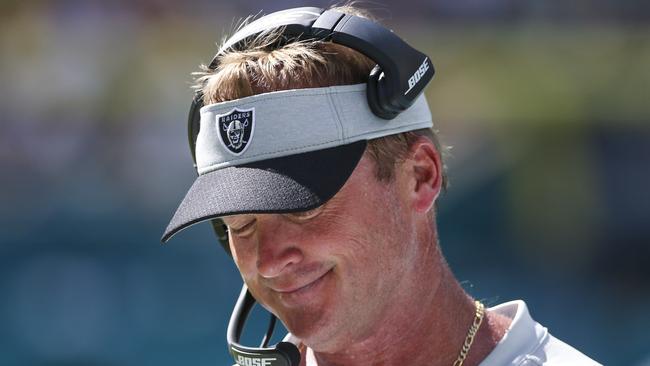 Jon Gruden is having a rough time.
