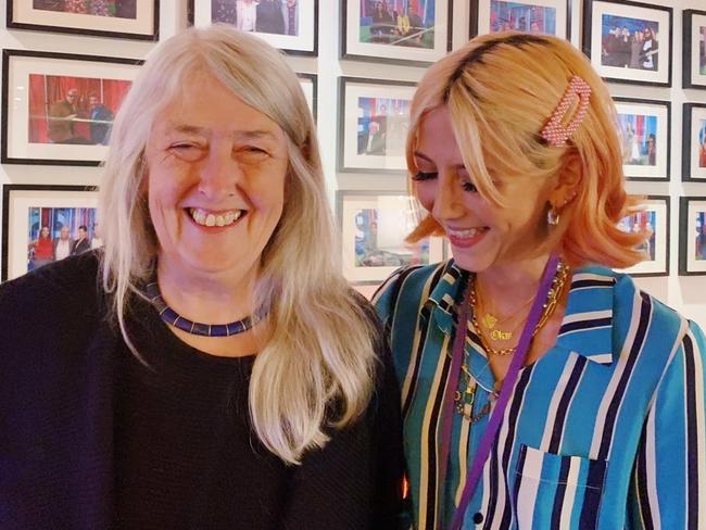 Mary Beard (left), a classics professor, and author and broadcaster, was told to strip at the airport.