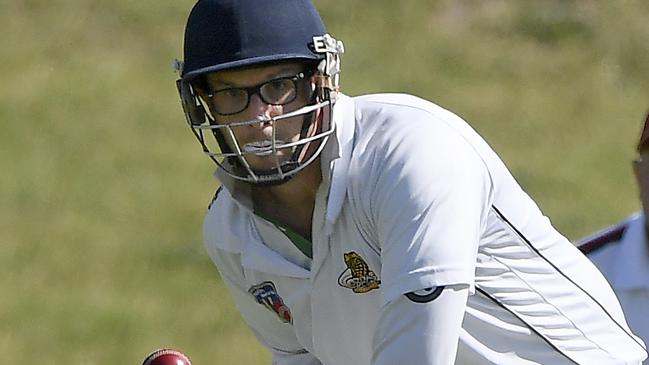 Damian Wegener watches the ball closely for Cobras. Picture: Andy Brownbill