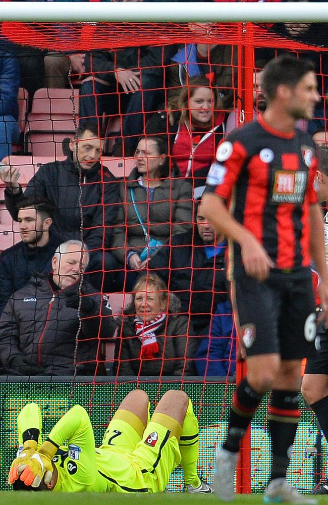 AFC Bournemouth and Young Socceroos goalkeeper Jordan Holmes has