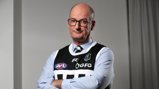 Port Adelaide chairman David Koch has demanded better. Picture: Jonathan Ng