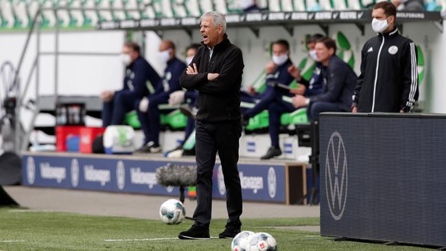 Dortmund coach Lucien Favre has not hesitated to take advantage of the opportunity to use extra substitutes since the restart of the Bundesliga. Picture: AFP
