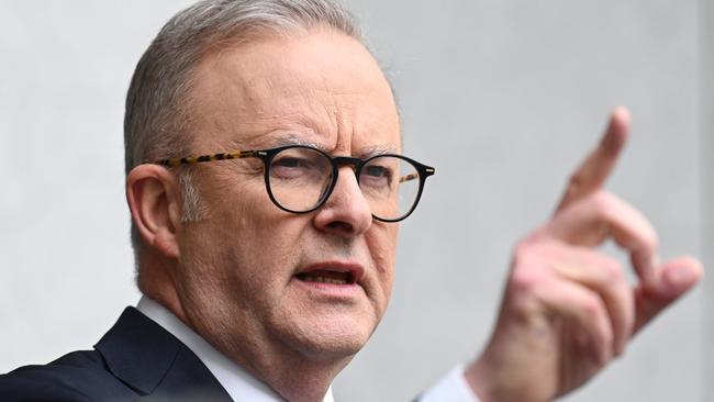 Is Albo about to declare war on negative gearing? Picture: NewsWire / Martin Ollman