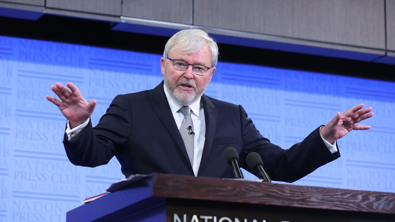 Former Prime Minister Kevin Rudd. Picture: Gary Ramage/NCA NewsWire