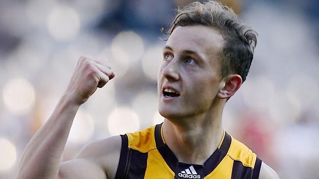 Billy Hartung missed the big dance with Hawthorn in 2015. Picture: Wayne Ludbey