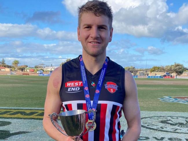 Brad Bryant was named in the team of the championships in this year's SA Country Football Championships. Picture: Penola Football Club