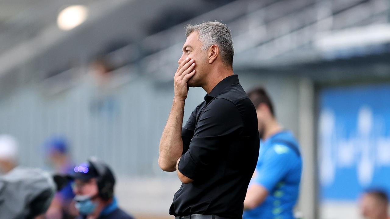 Wanderers coach Mark Rudan has a big job ahead of him at Western Sydney. Picture: Brendon Thorne/Getty Images