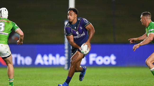 Felesi Kaufusi has signed with the Dolphins – but has 12 months to go at the Storm.