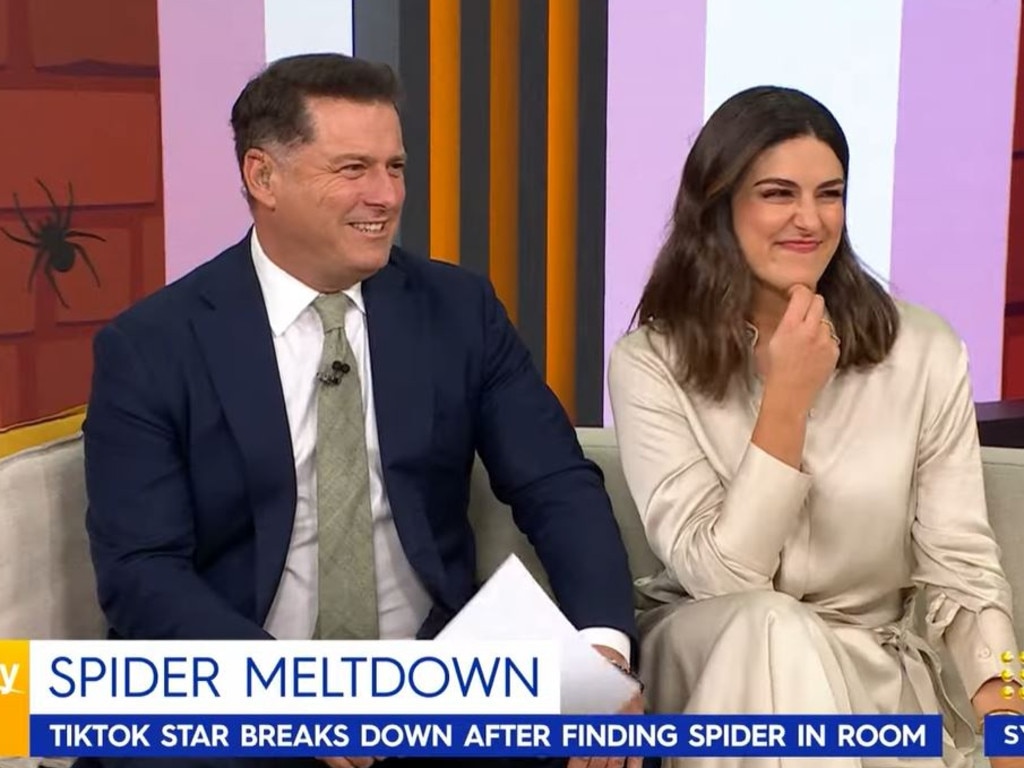 As a result, Ford was invited on the Today Show, where Karl Stefanovic determined she needed a ‘country bloke’ and issued a call-out. Picture: TikTok/MillieFord