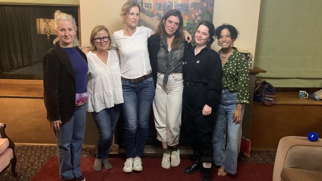 Leah Ginnivan (third from the right) is one of three Territory writers who was awarded a two-week writers’ residency at Varuna in the Blue Mountains. She is working on her manuscript, Delicate Tropical Flower.