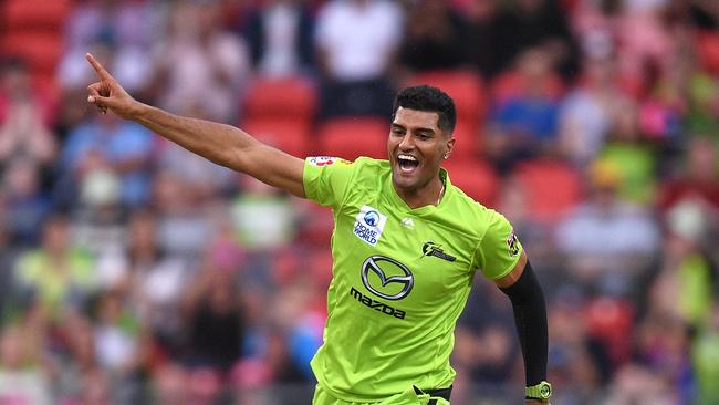 Gurinder Sandhu was a Sydney Thunder regular before being let go at the end of last summer. Picture: AAP Image/Dan Himbrechts