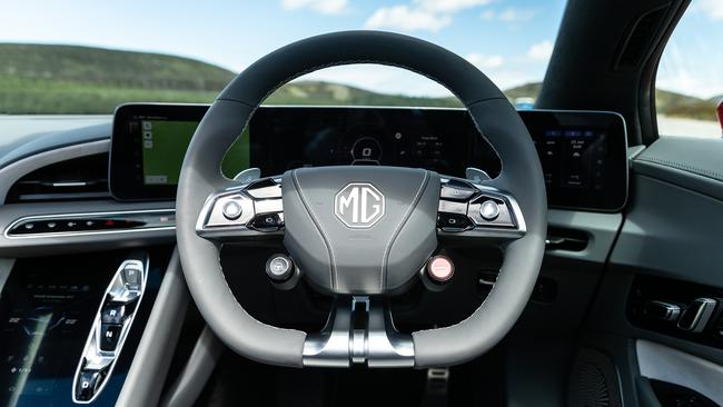 MG’s convertible is loaded with tech. Picture: Supplied.