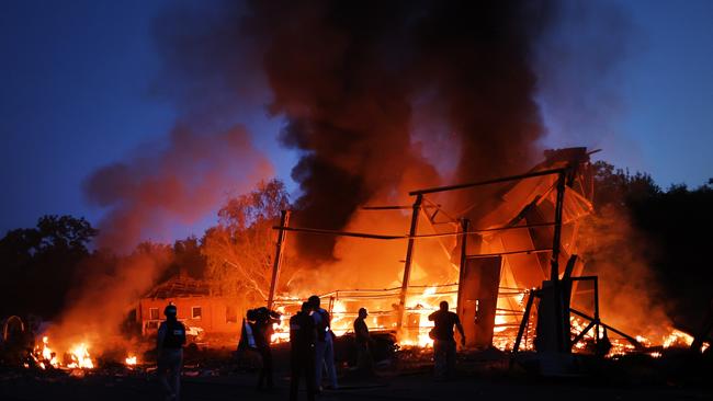 Druzhkivka came under attack as Russia concentrated its firepower on Ukraine's Donbas region. Picture: Getty Images