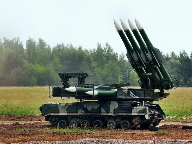 Photo showing a BUK missile system. This weapon platform was responsible for bringing down MH17.